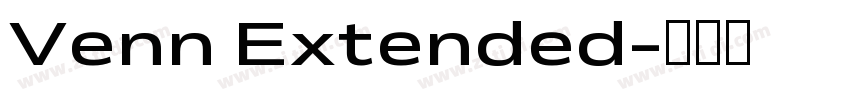 Venn Extended字体转换